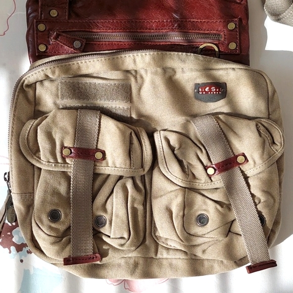 Vintage Diesel multipocket utility cargo bag - Picture 3 of 16